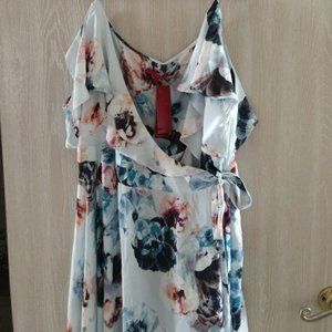 NEW 3X Jennifer Lopez Flowy Floral Maxi Dress